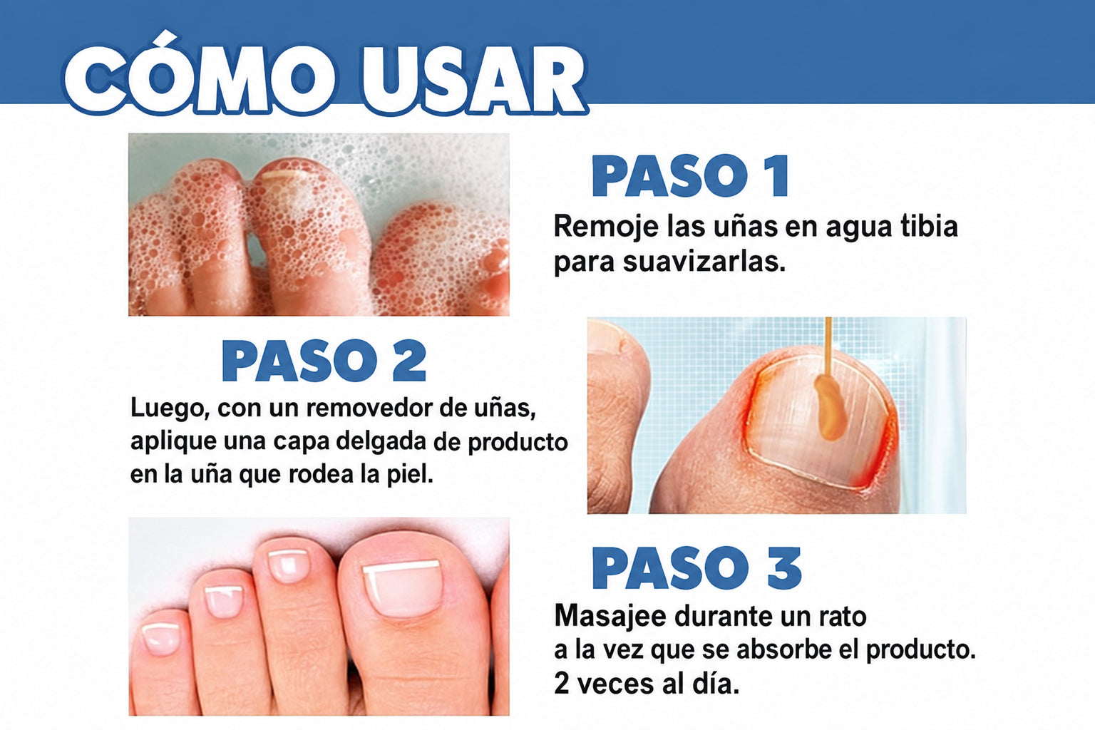 Crema para el tratamiento de hongos en las uñas - additional image 1